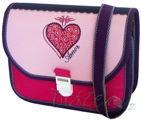 Dívčí kabelka BABY 01 Deluxe Amor fialová