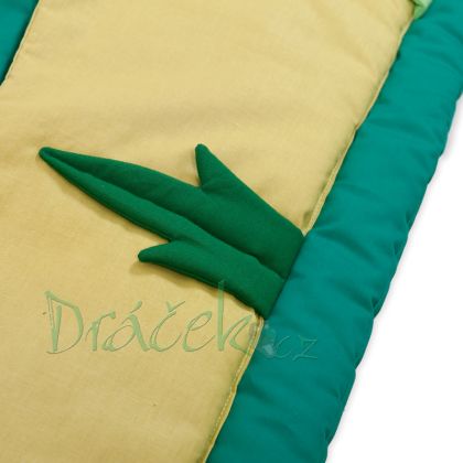 Kapsář za postel Travina s olivovými kapsami 80x50cm