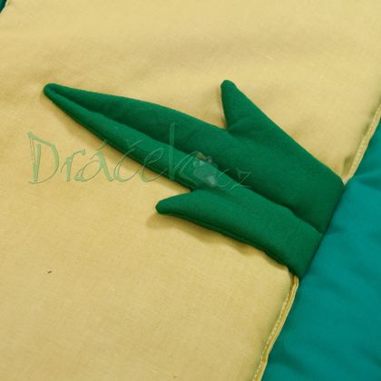 Kapsář za postel Travina s olivovými kapsami 80x50cm