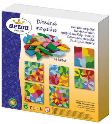 Detoa, Mozaika barevná 49 ks