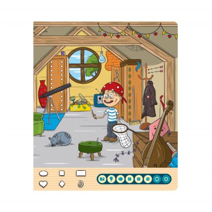 Albi interaktivní mluvící kniha - Moje první barvy a tvary - Kouzelné čtení