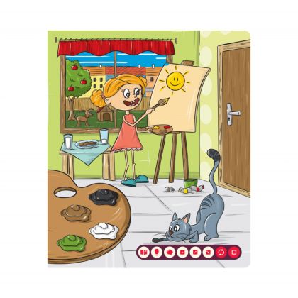 Albi interaktivní mluvící kniha - Moje první barvy a tvary - Kouzelné čtení