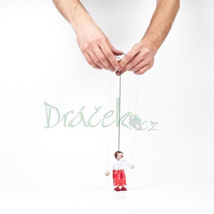 Loutka - holčička Maruška s vodícími šňůrkami