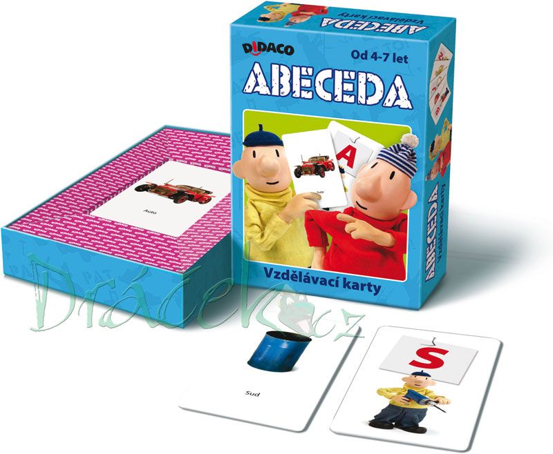 Vzdělávací karty Abeceda - Pat a Mat