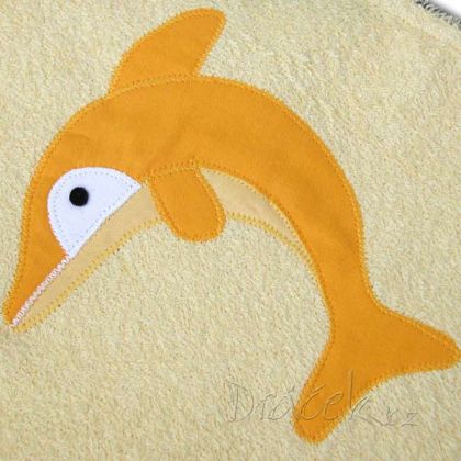 Ručník do školky žlutý