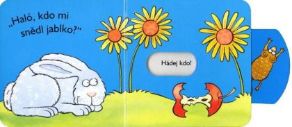 Knížka Mlsná myška 9x9cm 12m+