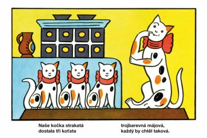 Knížka Ku-ku jen po mně vztáhněte ruku- Josef Lada, leporelo