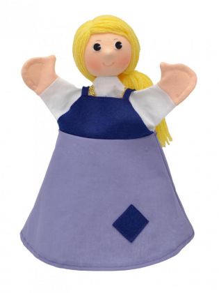 Popelka 30cm 2v1, maňásek