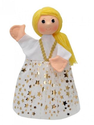 Popelka 30cm 2v1, maňásek