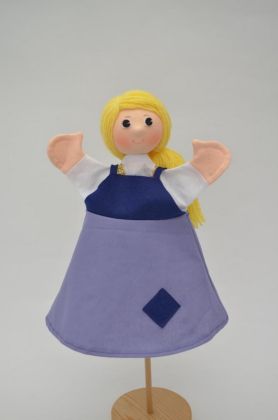 Popelka 30cm 2v1, maňásek