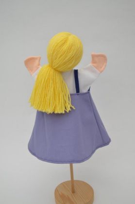 Popelka 30cm 2v1, maňásek