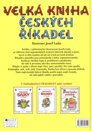 Velká kniha českých říkadel – Ilustrace Josef Lada