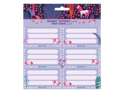 Ars Una Jmenovky na sešity Charme