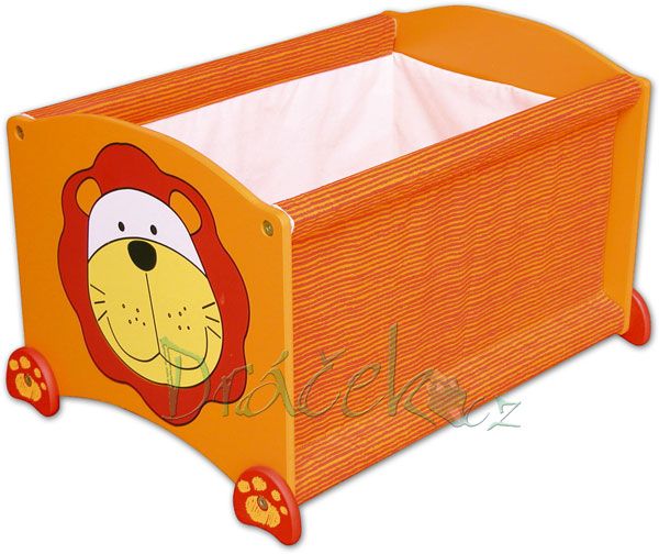 Krabice na hračky - lev