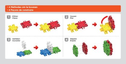 Stavebnice Clicformers - Clicformers Box 200