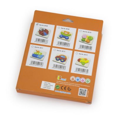 VIGA, Dřevěné puzzle pro nejmenší - letadlo