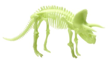 GlowStars Glow Dinos 3D kostra Triceratops