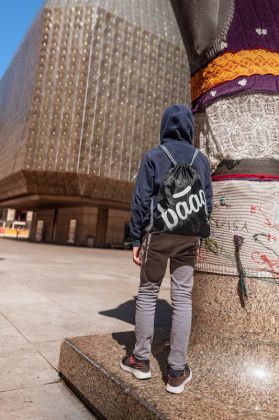 BAAGL Sáček Skate Black