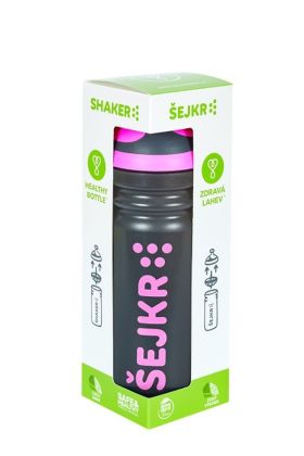 Zdravá láhev R & B, ŠEJKR růžový 0,7