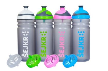 Zdravá láhev R & B, ŠEJKR růžový 0,7