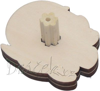 Nábytková úchytka Krtek udivený - knopka