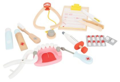 Small Foot Dětský doktorský kufřík pro malé zubaře