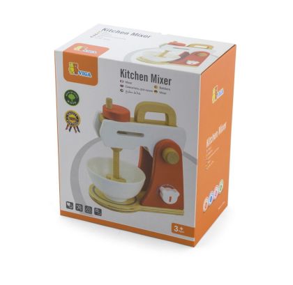 VIGA, Dřevěný mixér červený