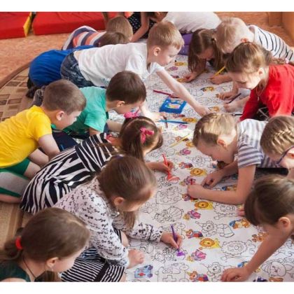 Pexi, Malovací ubrusy 3 ks - Jednorožci