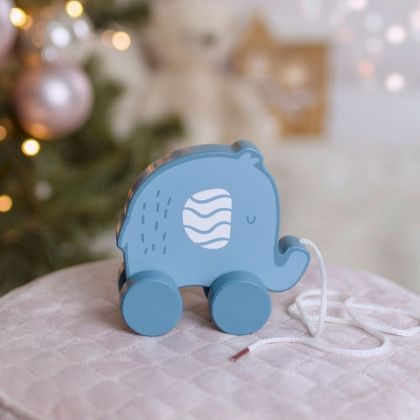 VIGA, Dřevěná tahačka slon