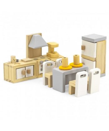 VIGA, Dřevěná kuchyň a jídelna