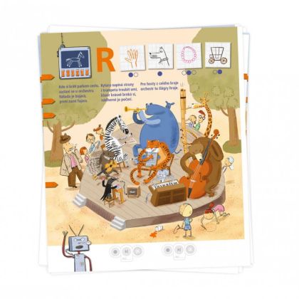 Albi interaktivní mluvící kniha - Když roboti brebentí - Kouzelné čtení