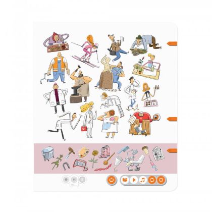 Albi interaktivní mluvící kniha - Když roboti brebentí - Kouzelné čtení