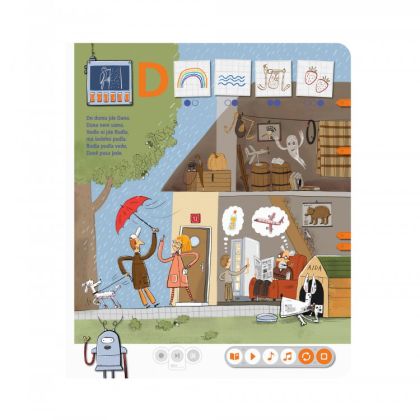 Albi interaktivní mluvící kniha - Když roboti brebentí - Kouzelné čtení