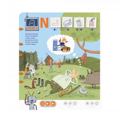 Albi interaktivní mluvící kniha - Když roboti brebentí - Kouzelné čtení