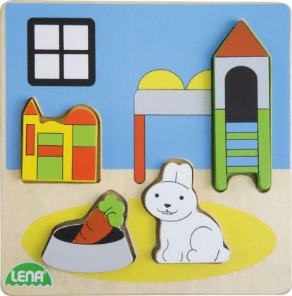 Lena Puzzle dřevěné dětský pokoj