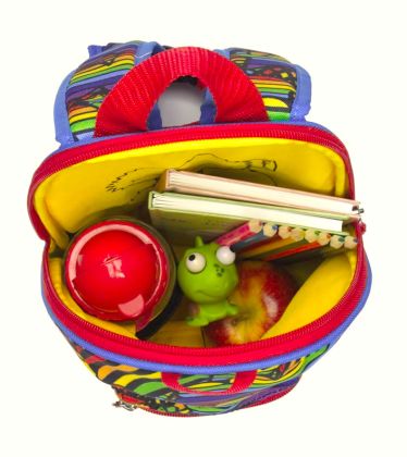 Babymel dětský batoh Rainbow Multi ZIP a ZOE