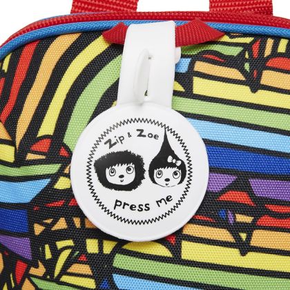 Babymel dětský batoh Rainbow Multi ZIP a ZOE