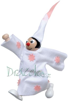 Loutka - Bílá paní s vodícími šňůrkami