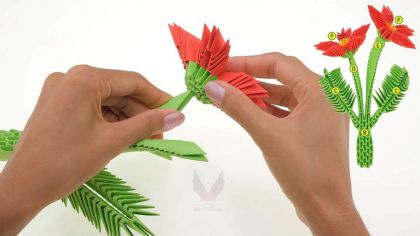 PEXI Origami 3D - Květiny