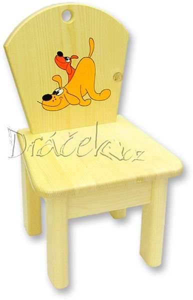 Dětská židlička Pejsci