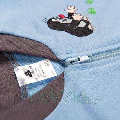 Dětská tepláková souprava Krteček světle modrá