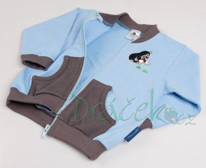 Dětská tepláková souprava Krteček světle modrá