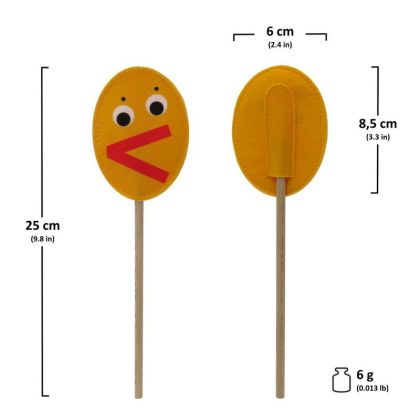 Matematické značky, 5dílná sada, výuková pomůcka