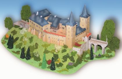 Vystřihovánky - zámek Rochlitz