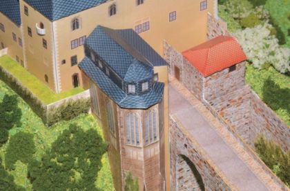 Vystřihovánky - zámek Rochlitz