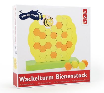 Dřevěná motorická hračka Včelí úl