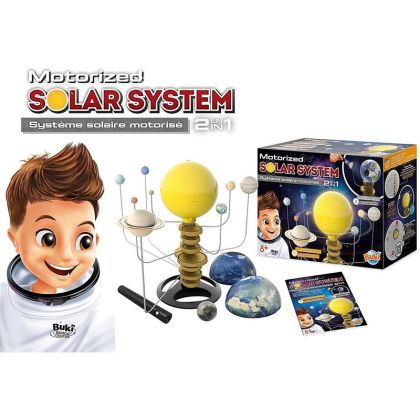 BUKI Motorizovaná Sluneční soustava 2v1