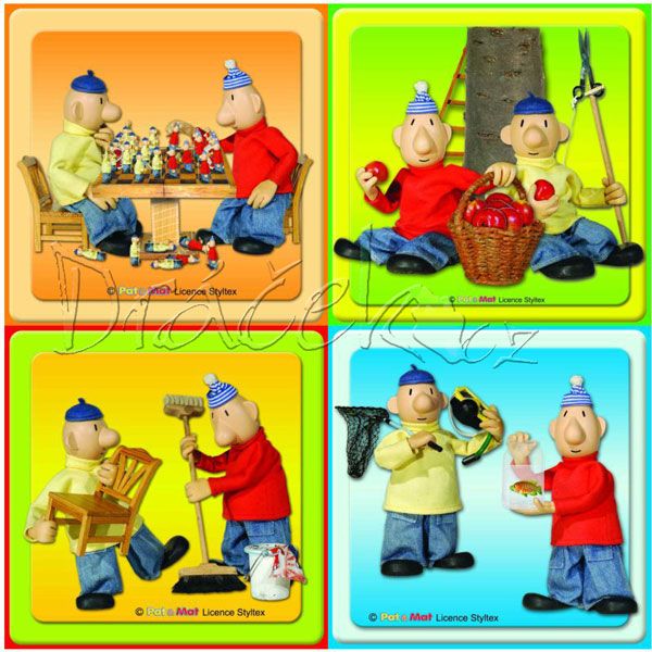 Korkové podložky set PAT a MAT s rámečkem
