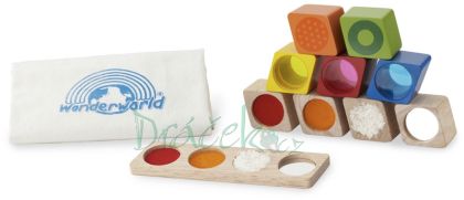 Wonderworld, Dřevěné smyslové kostky