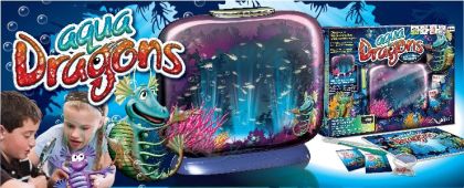 Aqua Dragons - vodní dráčci, Akvárium s LED osvětlením
